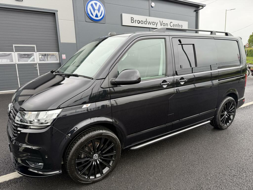 Volkswagen Transporter 2.0 Tdi 6 Seat Kombi Highline Sw FY72UEP Black #6