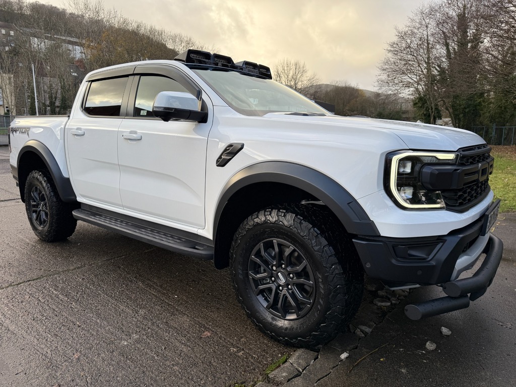 Ford Ranger 2.0 Ecoblue Raptor Pickup Double Cab Au BN74ZRC White #2