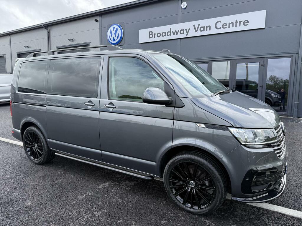 Volkswagen Transporter Shuttle 2.0 Tdi Se 150 7 Speed Dsg Swb In Indium Grey WR20LJK Grey #2