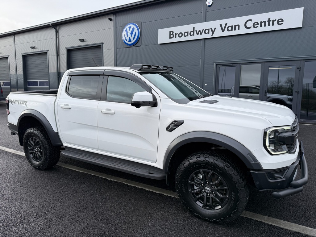 Ford Ranger 2.0 Ecoblue Raptor Pickup Double Cab Au BL24UYB White #2