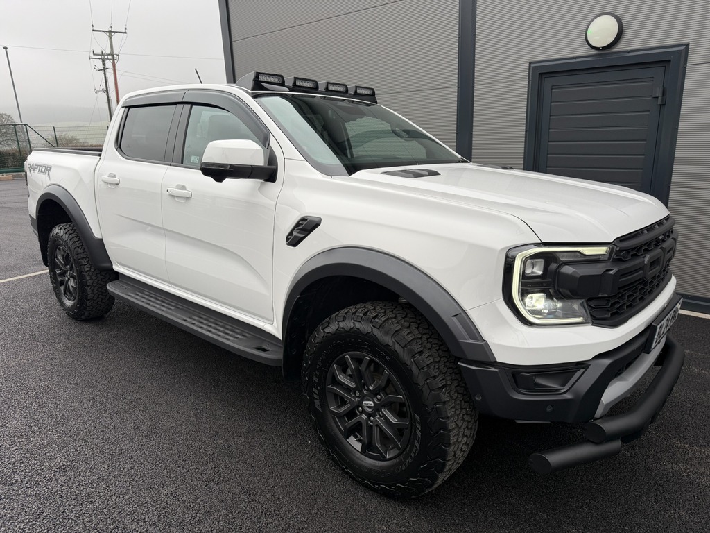 Ford Ranger 2.0 Ecoblue Raptor Pickup Double Cab Au BL24RWE White #2