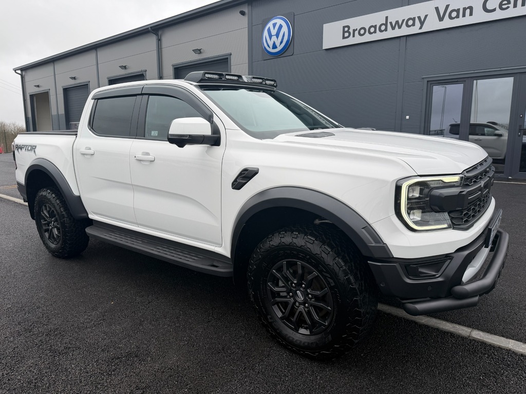 Ford Ranger 2.0 Ecoblue Raptor Pickup Double Cab Au BN74ZPP White #3