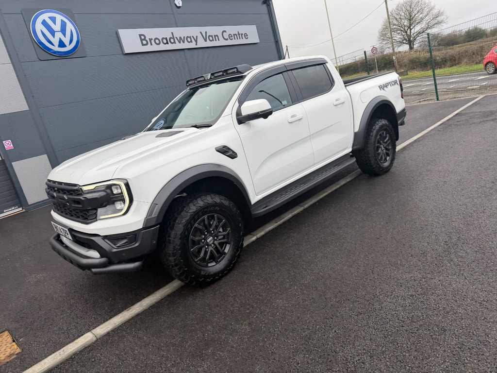 Ford Ranger 2.0 Ecoblue Raptor Pickup Double Cab Au BN74ZPP White #5