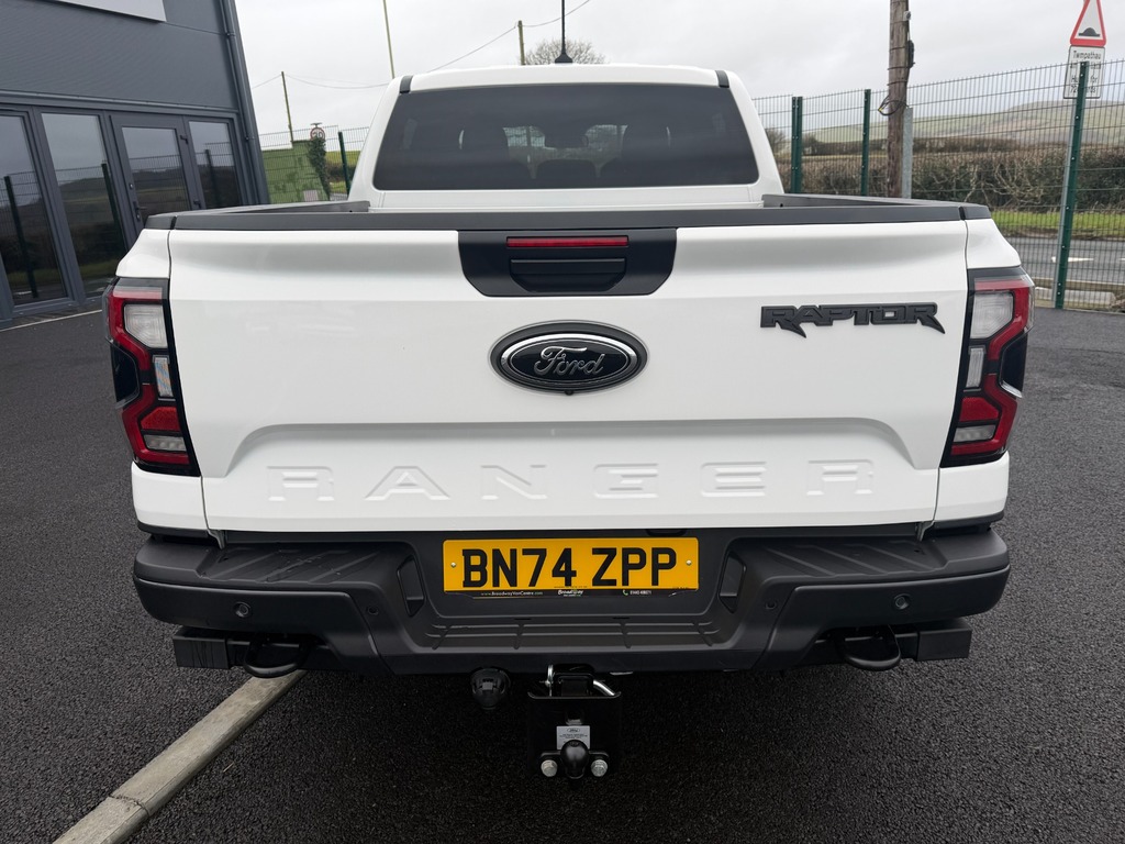 Ford Ranger 2.0 Ecoblue Raptor Pickup Double Cab Au BN74ZPP White #6