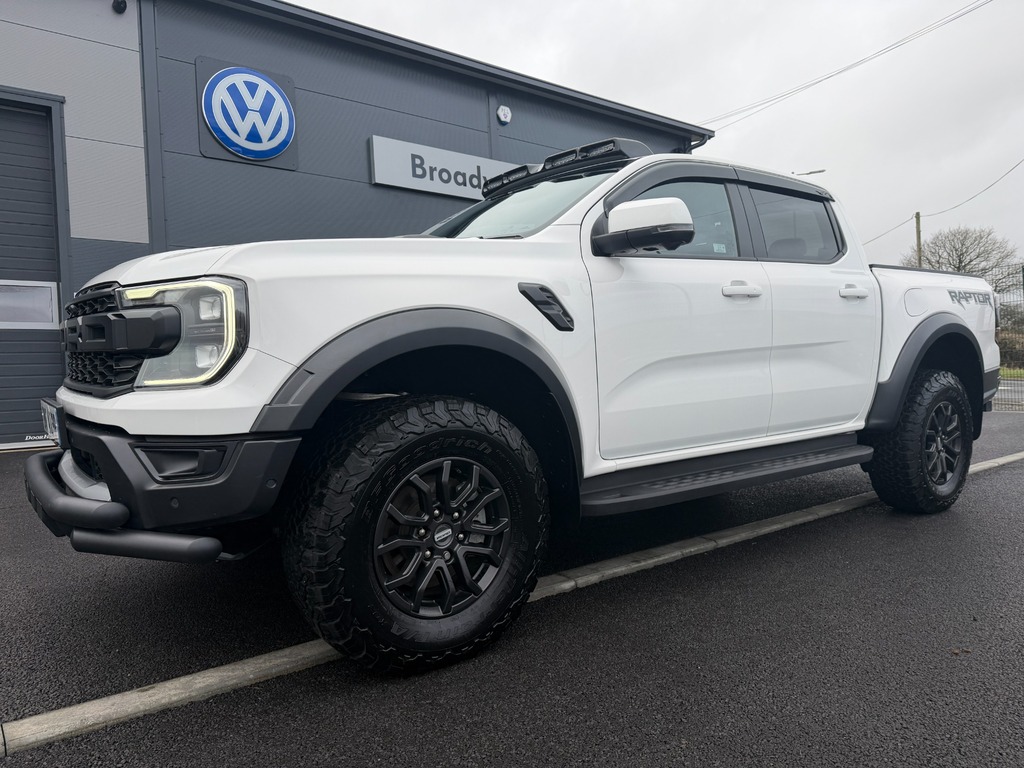 Ford Ranger 2.0 Ecoblue Raptor Pickup Double Cab Au BN74ZPP White #2