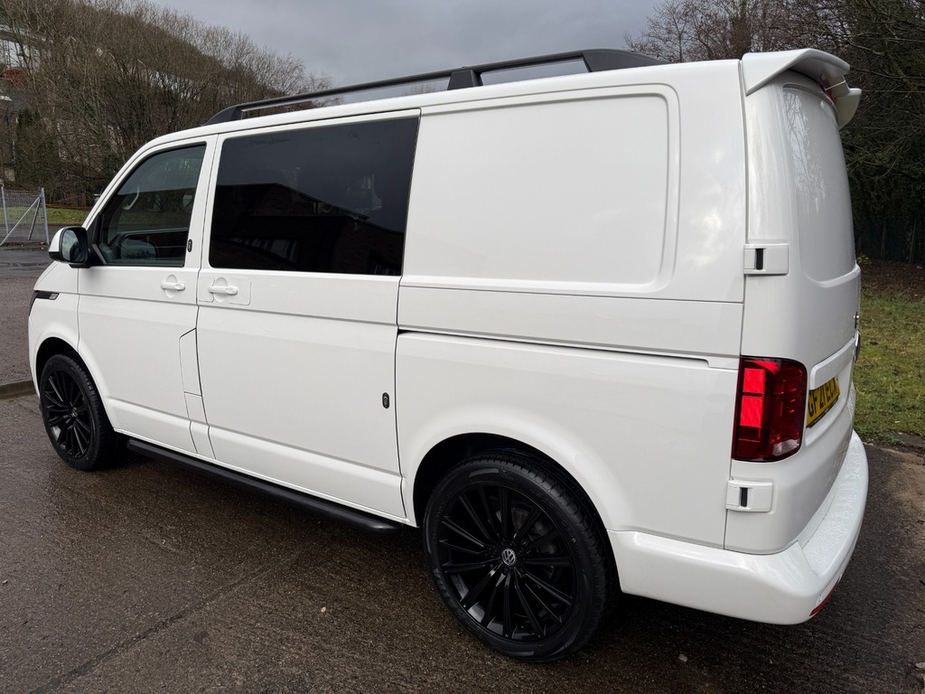 Volkswagen Transporter 2.0 Tdi Highline Window Van Swb GF21ECX White #5