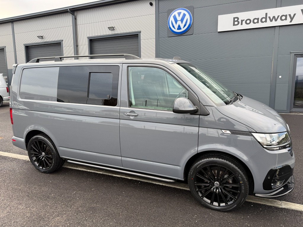Volkswagen Transporter 2.0 Tdi 150 6 Speed 6 Seat Kombi Highline Dies FE23XRH Grey #2