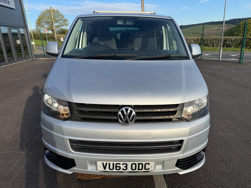 Volkswagen Transporter 2.0 Bitdi T5.1 180 6 Speed Highline Kombi Dies VU63ODC Silver #5