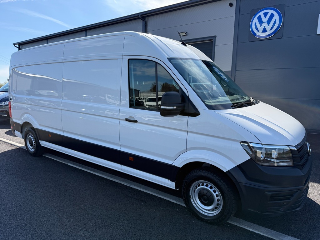 Volkswagen Crafter 2.0 Tdi Cr35 140 6 Speed Trendline Panel Van D RF23LFW White #2