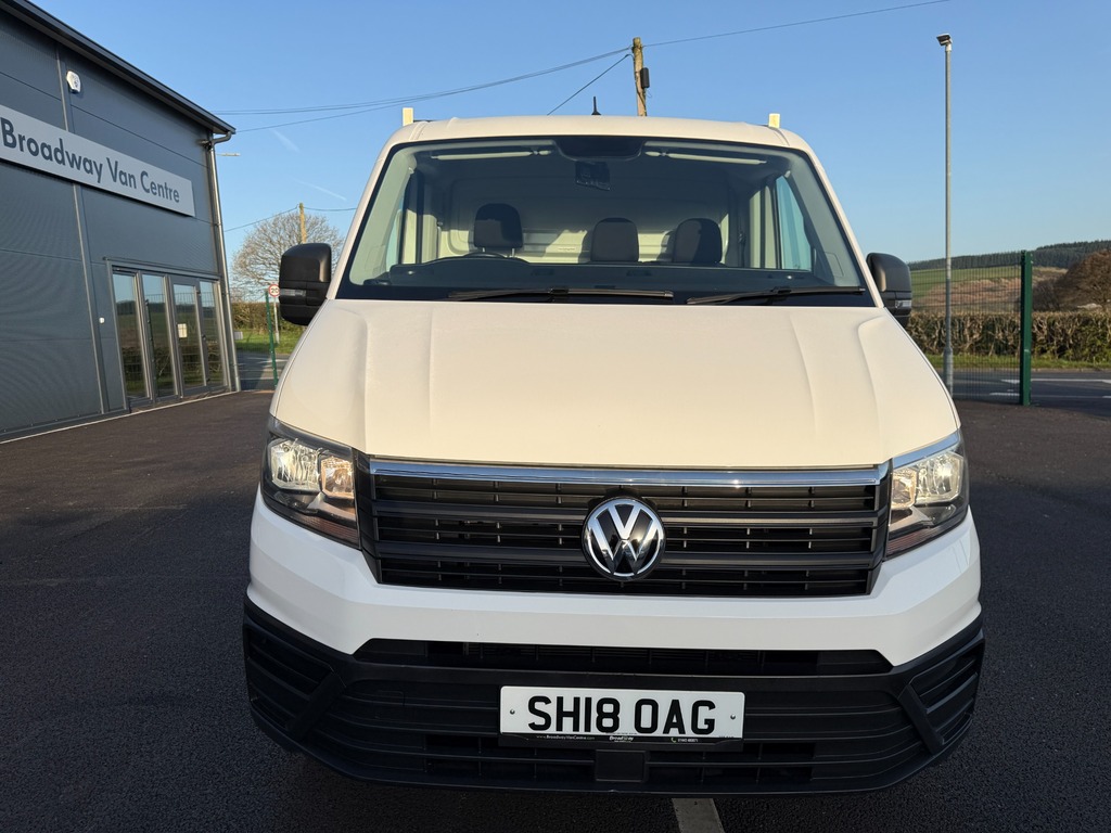 Volkswagen Crafter 2.0 Tdi Cr35 140 6 Speed Single Cab Dropside Bluem White #3