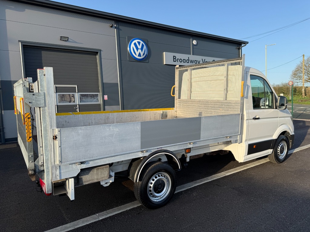 Volkswagen Crafter 2.0 Tdi Cr35 140 6 Speed Single Cab Dropside Bluem White #6