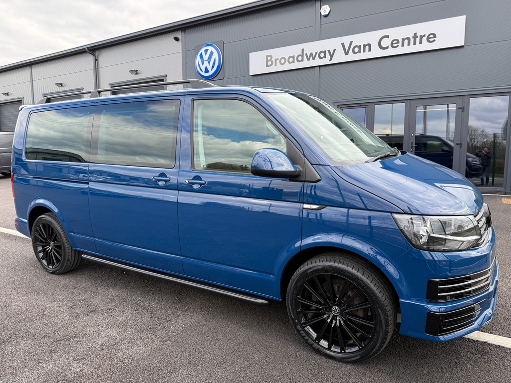 Volkswagen Transporter Shuttle 2.0 Tdi Lwb In Ocean Blue - Euro Six Blue #2