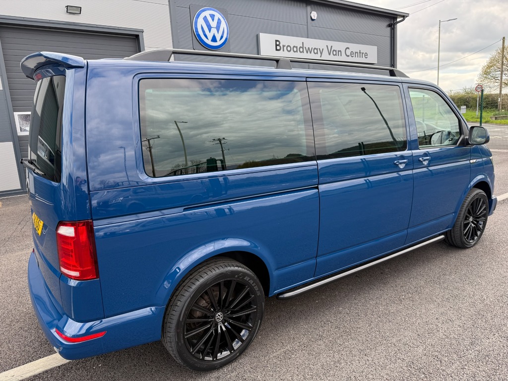 Volkswagen Transporter Shuttle 2.0 Tdi Lwb In Ocean Blue - Euro Six Blue #6