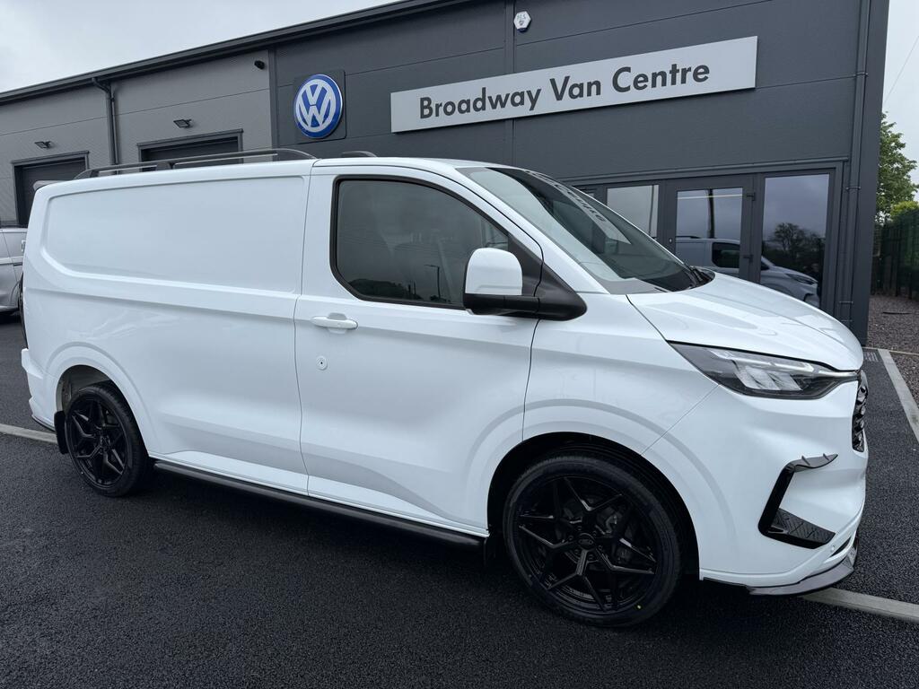 Ford Transit Custom 2.0 320 136 6 Speed Ecoblue Limited Panel Van MM74YOD White #2