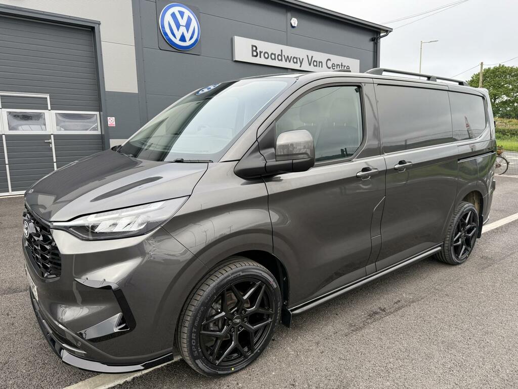 Ford Transit Custom 2.0 300 136 6 Speed Limited Black Edition Panel Va Grey