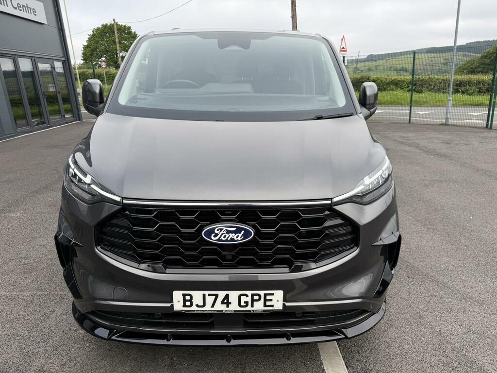 Ford Transit Custom 2.0 300 136 6 Speed Limited Black Edition Panel Va BJ74GPE Grey #6