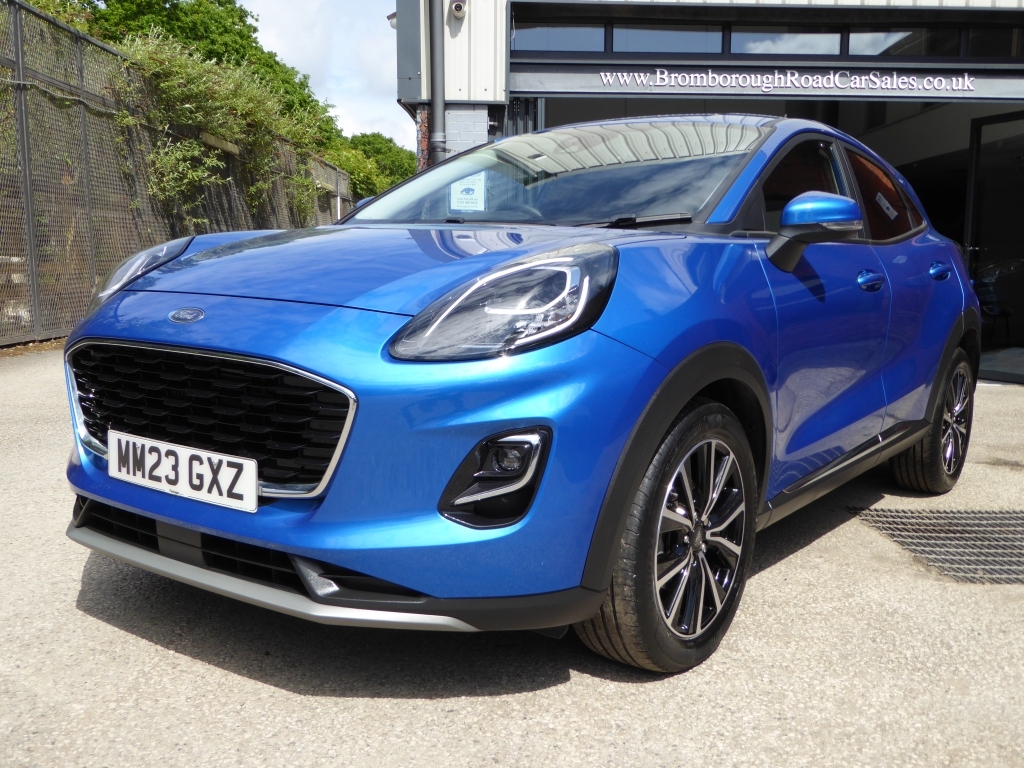 Ford Puma 1.0 Titanium Mhev Blue