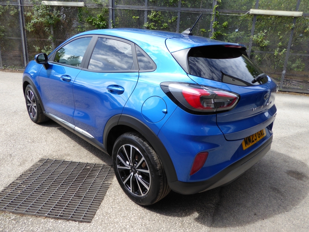 Ford Puma 1.0 Titanium Mhev MM23GXZ Blue #4