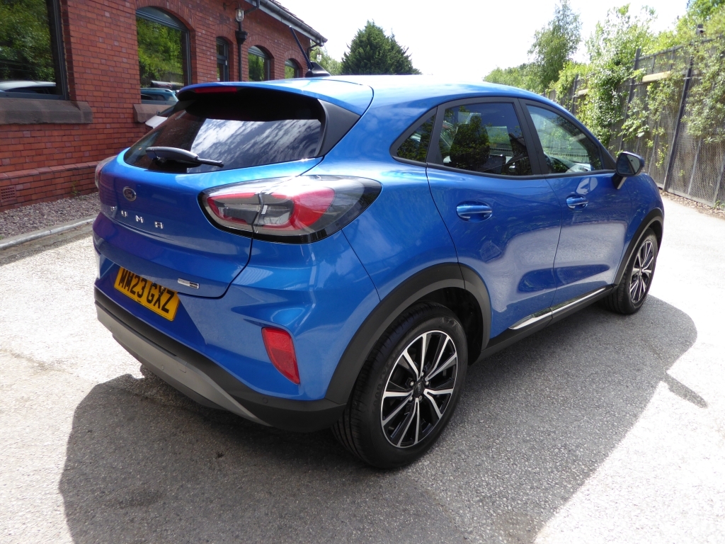 Ford Puma 1.0 Titanium Mhev MM23GXZ Blue #3