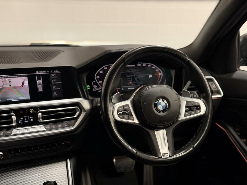 BMW 3 Series Estate 3.0 M340d Mht Touring Xdrive Euro 6 S YG71WJX Black #4