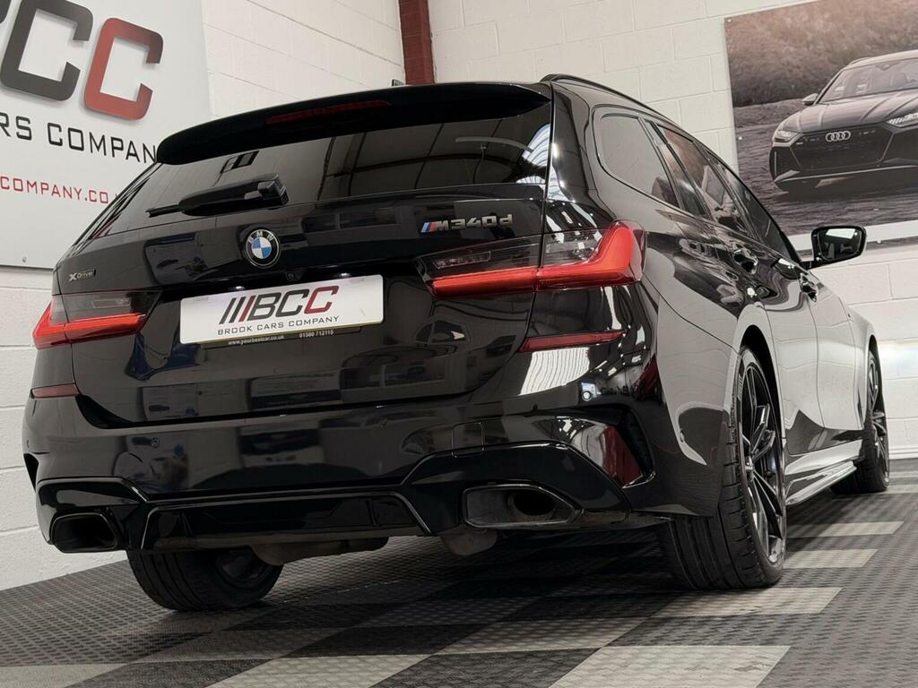 BMW 3 Series Estate 3.0 M340d Mht Touring Xdrive Euro 6 S YG71WJX Black #2