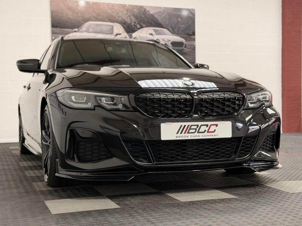 BMW 3 Series Estate 3.0 M340d Mht Touring Xdrive Euro 6 S YG71WJX Black #6