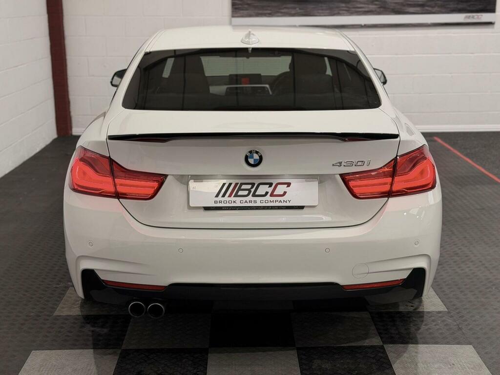BMW 4 Series Gran Coupe Coupe 2.0 430I M Sport Euro 6 Ss 2018 VU18NTG White #4