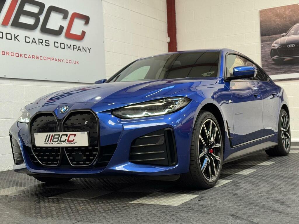 BMW i4 Hatchback 40 83.9Kwh M Sport Gran Coupe Edriv AO23UTE Blue #2