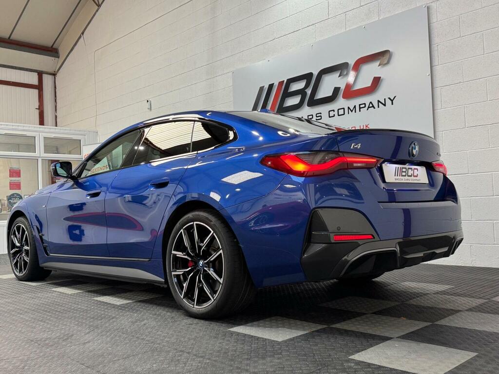 BMW i4 Hatchback 40 83.9Kwh M Sport Gran Coupe Edriv AO23UTE Blue #6