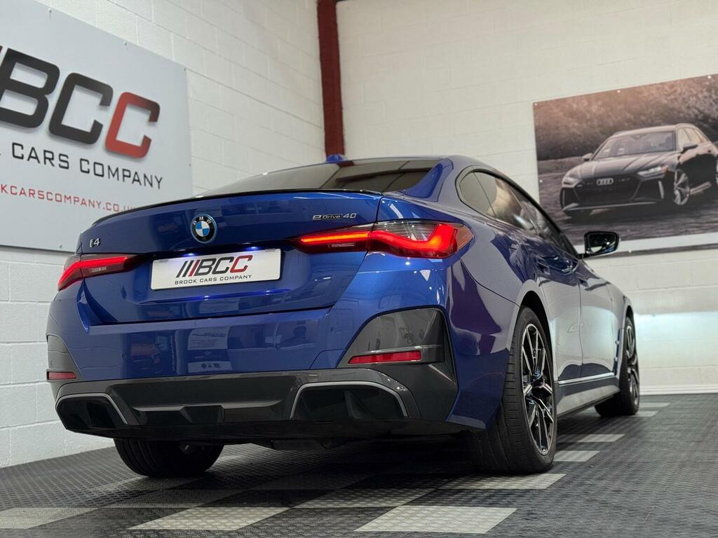 BMW i4 Hatchback 40 83.9Kwh M Sport Gran Coupe Edriv AO23UTE Blue #5