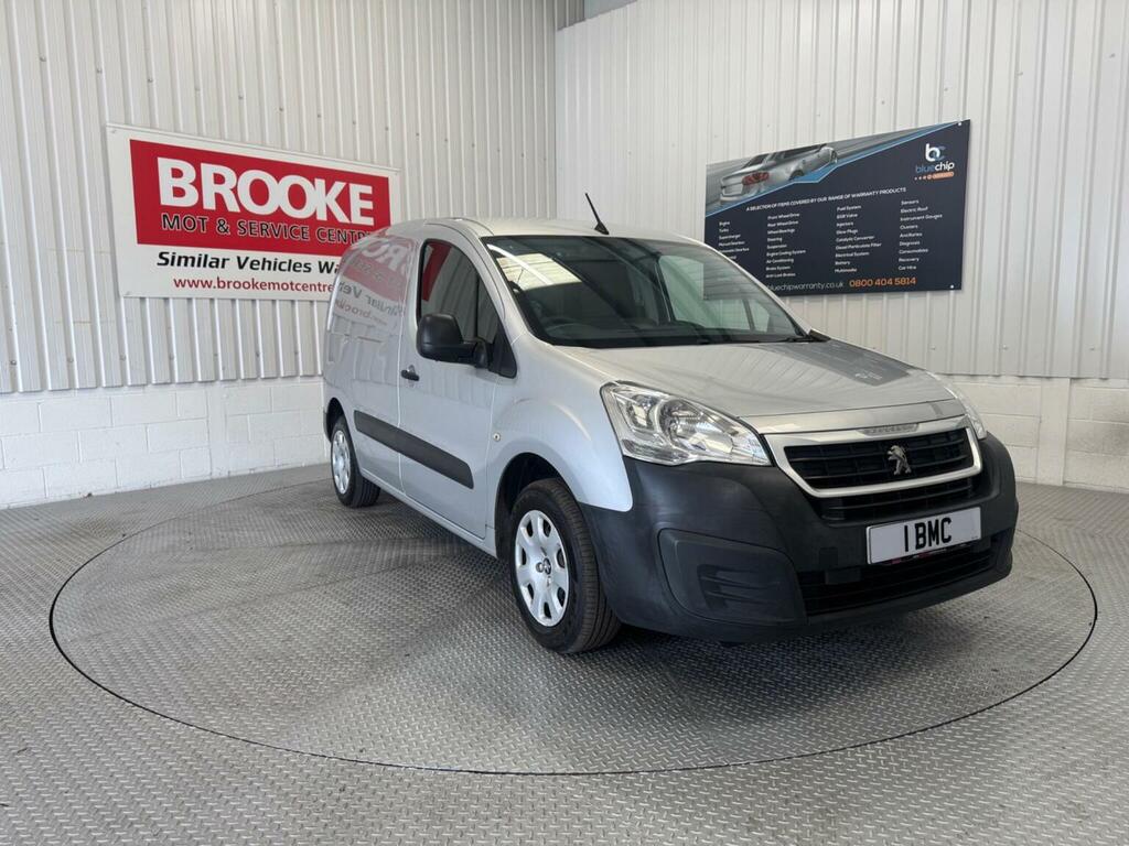 Peugeot Partner Panel Van 1.6 Hdi 625 Professional L1 201616 Silver