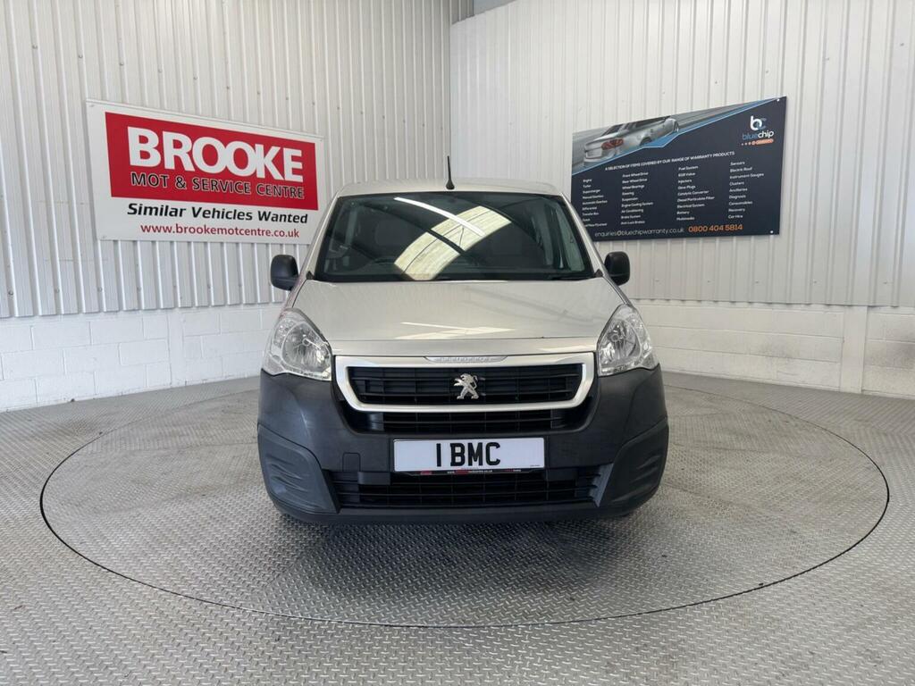 Peugeot Partner Panel Van 1.6 Hdi 625 Professional L1 201616 Silver #2
