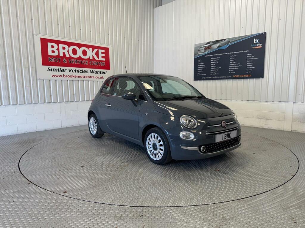Fiat 500 Hatchback 1.2 Lounge Euro 6 Ss 201919 Grey