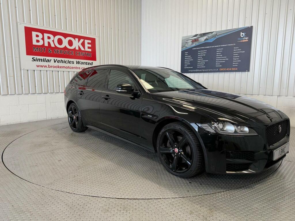 Jaguar XF Estate 2.0D R-sport Sportbrake Euro 6 Ss 5 Black