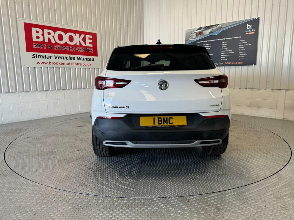 Vauxhall Grandland X Suv 1.2 Turbo Elite Nav Euro 6 Ss 201868 HJ68OTW White #6
