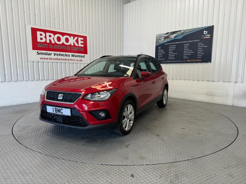 Seat Arona Suv 1.6 Tdi Se Technology Lux Euro 6 Ss 20 WK18UCZ Red #3