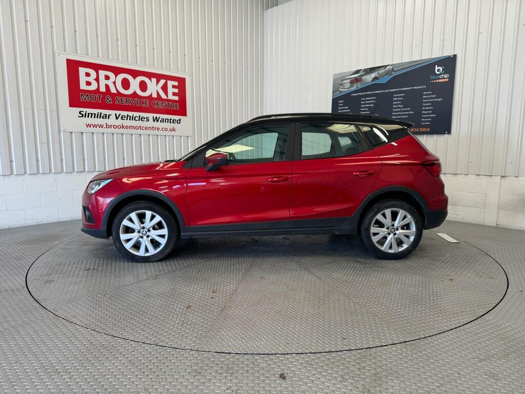 Seat Arona Suv 1.6 Tdi Se Technology Lux Euro 6 Ss 20 WK18UCZ Red #4