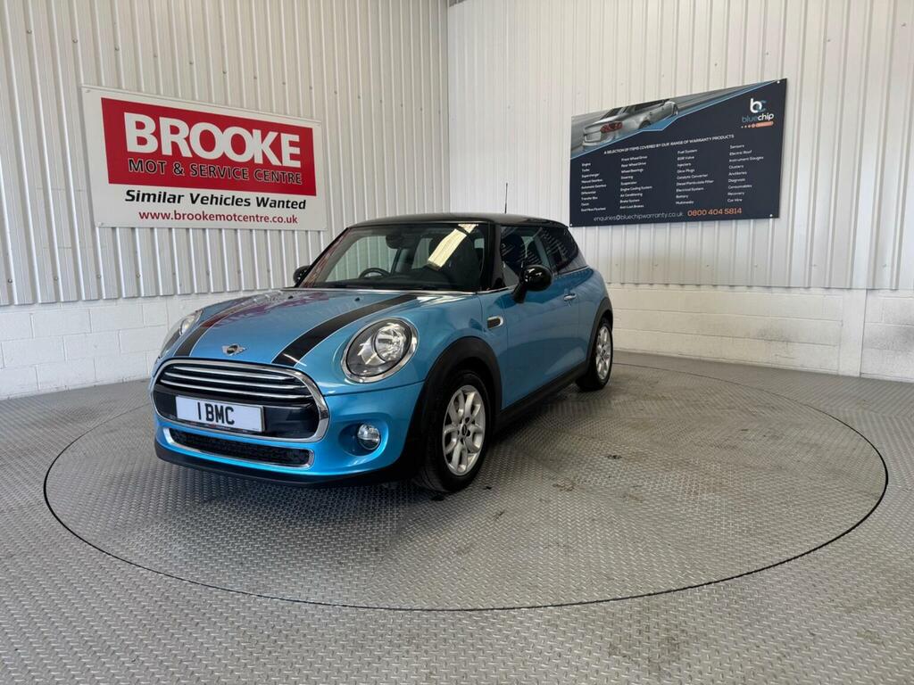 Mini Hatch Hatchback 1.5 Cooper Euro 6 Ss 201464 PX64WFY Blue #3