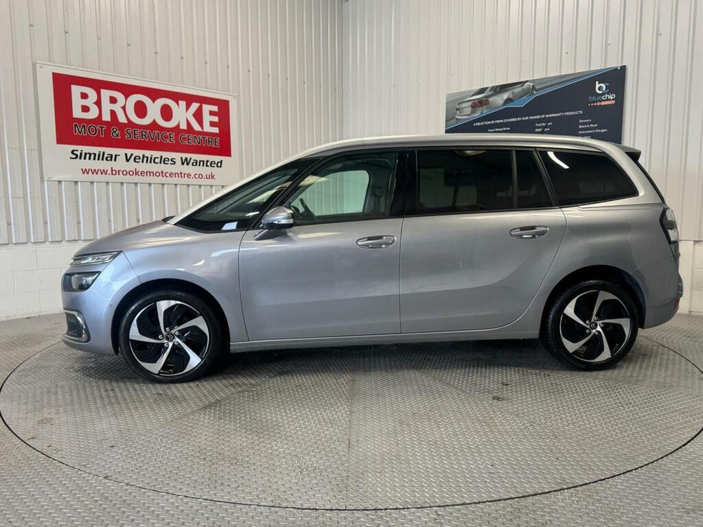 Citroen Grand C4 SpaceTourer Mpv 2.0 Bluehdi Flair Eat8 Euro 6 Ss 2019 HV69TFJ Grey #4