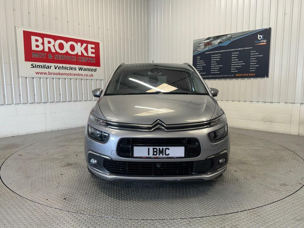 Citroen Grand C4 SpaceTourer Mpv 2.0 Bluehdi Flair Eat8 Euro 6 Ss 2019 HV69TFJ Grey #2