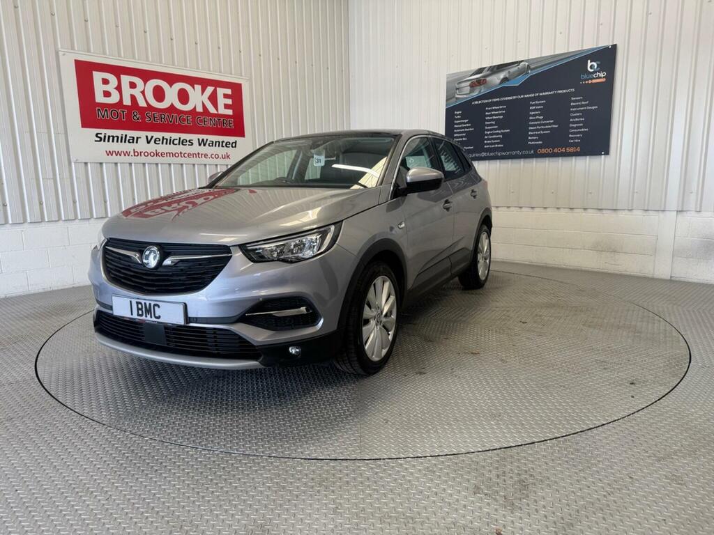 Vauxhall Grandland X 1.2 Turbo Elite Nav Euro 6 Ss FD70MHY Grey #3