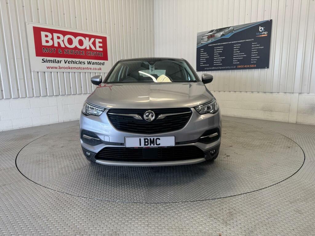 Vauxhall Grandland X 1.2 Turbo Elite Nav Euro 6 Ss FD70MHY Grey #2