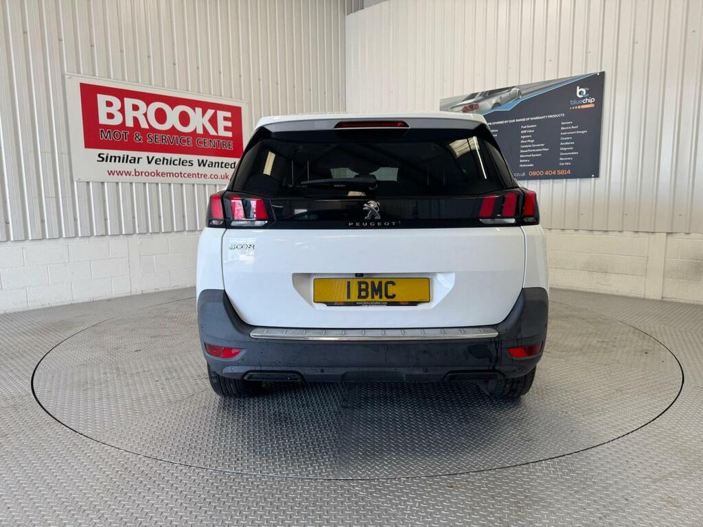 Peugeot 5008 1.5 Bluehdi Allure Euro 6 Ss YF68AZO White #6