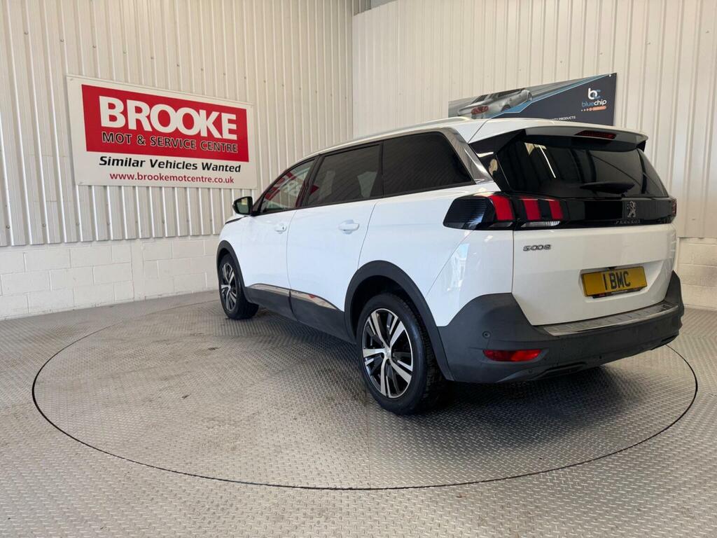 Peugeot 5008 1.5 Bluehdi Allure Euro 6 Ss YF68AZO White #5