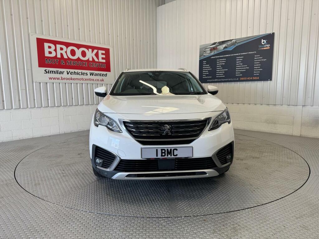 Peugeot 5008 1.5 Bluehdi Allure Euro 6 Ss YF68AZO White #2