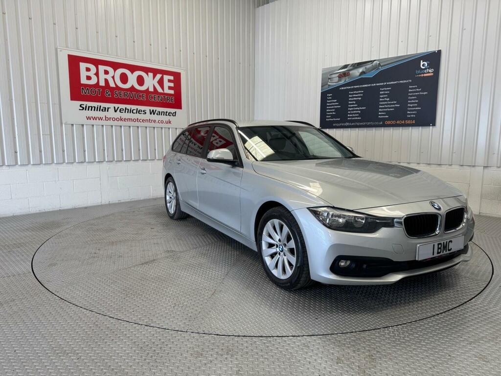 BMW 3 Series Estate 2.0 318D Se Touring Euro 6 Ss Silver