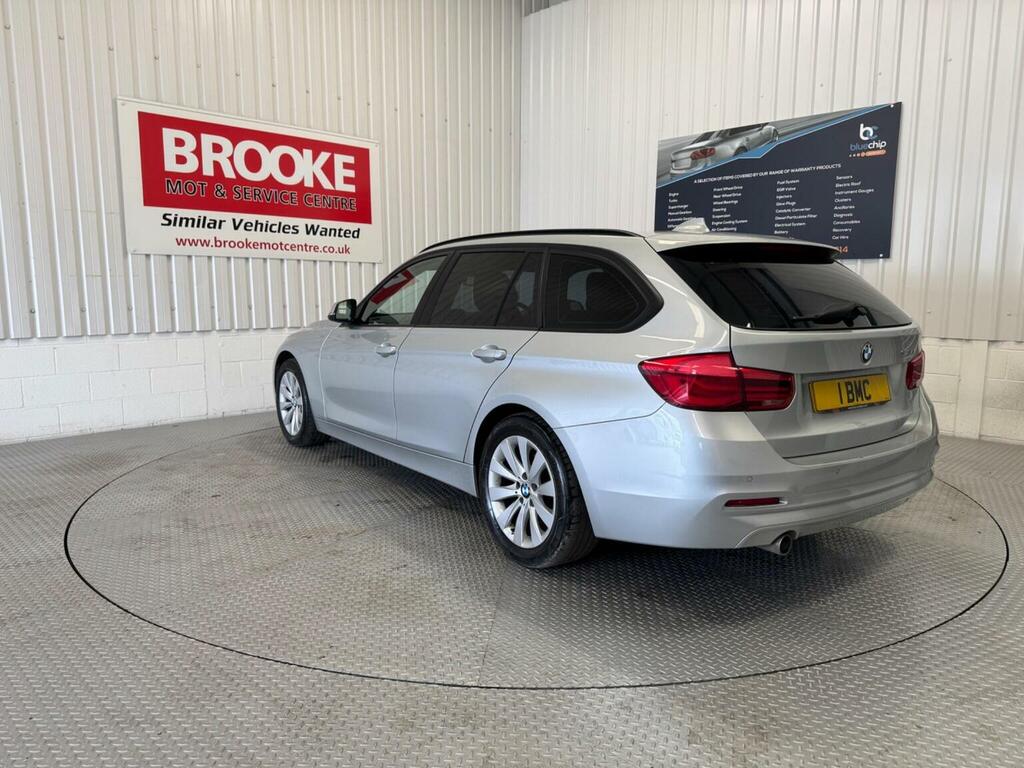 BMW 3 Series Estate 2.0 318D Se Touring Euro 6 Ss HV66VYY Silver #5