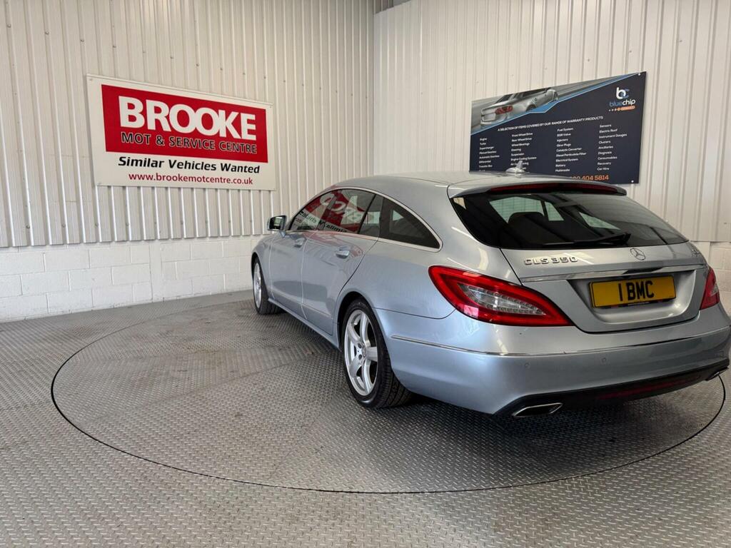 Mercedes-Benz CLS 3.0 Cls350 Cdi V6 Shooting Brake G-tronic Euro 5 BN14OVD Silver #5