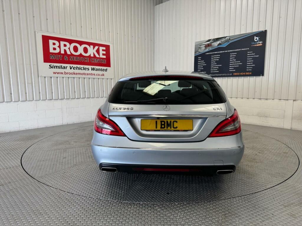 Mercedes-Benz CLS 3.0 Cls350 Cdi V6 Shooting Brake G-tronic Euro 5 BN14OVD Silver #6