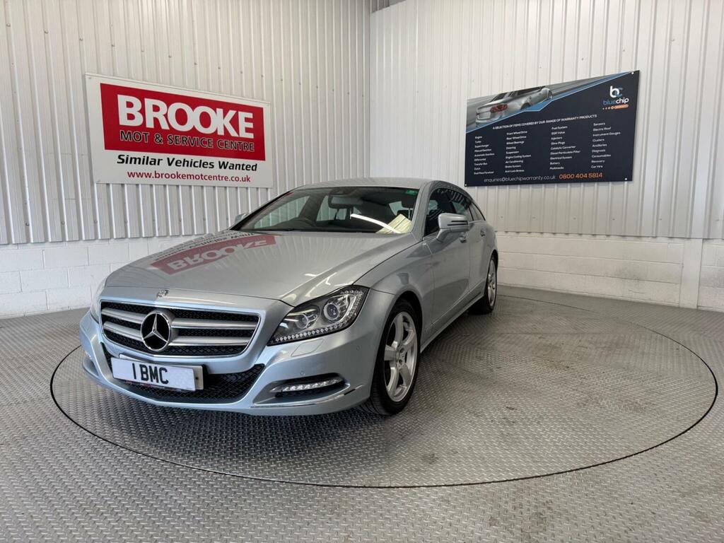 Mercedes-Benz CLS 3.0 Cls350 Cdi V6 Shooting Brake G-tronic Euro 5 BN14OVD Silver #3